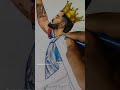 king 👑 kohli drawing colour ❤️‍🩹✍️ virat kohli 🔥❤️ shorts viratkohli drawing colourpencil