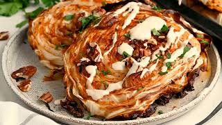 Cabbage Steaks Recipe: Easy and Delicious Oven-Roasted Side Dish or Vegetarian Meal