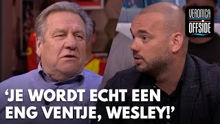 Wesley dolt met Jan over landstitel Feyenoord: 'Je wordt echt een eng ventje!' | VERONICA OFFSIDE