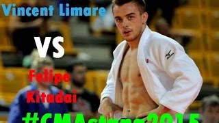 Championnat du Monde de Judo 2015 - Vincent Limare (FRA) VS Felipe  Kitadai (BRA) - Fcedfj