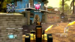 BO2: 'SOLO' 93 GUNSTREAK ON SLUMS (TRIPLE NUCLEAR) !!!