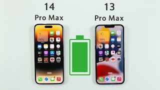 iPhone 14 Pro Max vs iPhone 13 Pro Max Battery Test | iOS 16 Battery Drain Test