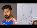 How to Draw  Rishabh Pant / Crickter rishabh pant Easy Drawing