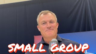 49ers GM John Lynch's Small Group Interview from the NFL Combine