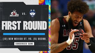 New Mexico State vs. UConn  - First Round NCAA tournament extended highlights