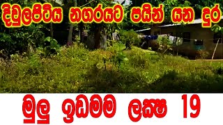 දිවුලපිටිය නගරය පෙනෙන දුරින් | land for sale in  sri lanka | house and land for sale | maddumaya