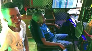 Youngest Amapiano Hit Maker DJ In The World With Retha Recording Their Song Gida