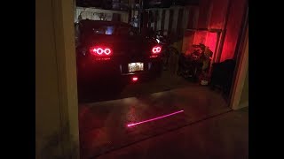 Rx8 Anti Collision driving laser install !