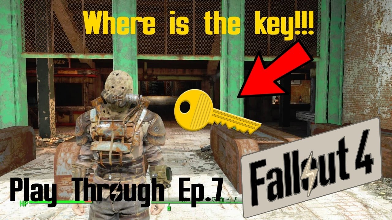 WHERE IS THE KEY!!! | Fallout 4 Play Through Ep.7 - YouTube