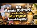 Why Memorial Bookmarks Are One of the Most Popular Funeral Keepsakes
