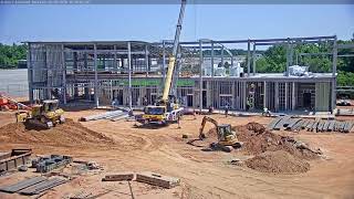 Delta Air Lines Aviation Education Building Timelapse