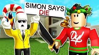 100 Chance To Be Simon In Youtuber Simon Says Roblox - roblox roblox simon says simon says in roblox