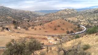 Long Train on Tehachapi Loop #6