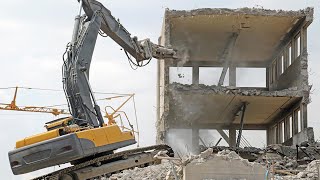 Amazing Dangerous Building Demolition Never Seen Before Fastest Collapse Destruction Compilation