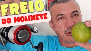 🚨 Como USAR o freio do MOLINETE Como USAR o DRAG do MOLINETE