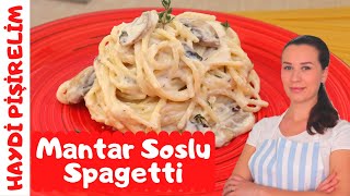 Mantar Soslu Spagetti Tarifi | Mantar Soslu Makarna Nasıl Yapılır? | Olga Genç