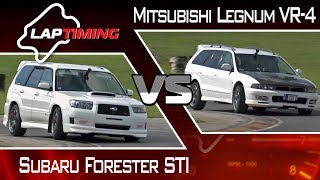 Az örök párharc. Subaru Forester STI vs. Mitsubishi Legnum VR-4 (LapTiming ep. 82)