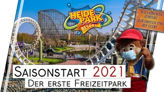 Der ERSTE Freizeitpark ist ERÖFFNET 😍🎢 | Heide Park Resort | Saisonstart 2021 🎠