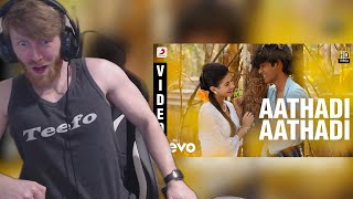 Anegan - Aathadi Aathadi Video | Dhanush | Harris Jayaraj • Reaction By Foreigner