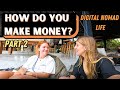 I asked DIGITAL NOMADS how they MAKE MONEY in Bali | Part 2