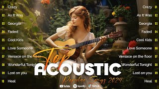 Top 10 Acoustic Guitar Pickup - Acoustic Hits Cover Collection 2024 | Touching Acoustic #7