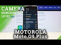 How to Enable Camera Leveler in Motorola Moto G9 Plus - Camera Options