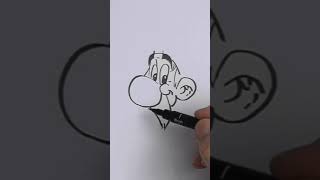 Comment dessiner Astérix facilement? #tutorieldessin #dessinfacile #dessin #asterixobelix