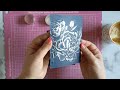 super quick super easy 3d embossing folder technique