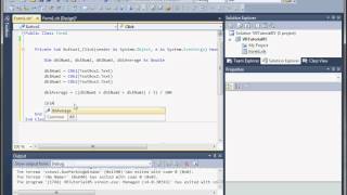 VB Tutorial 05 -- Intro to Type Conversion and Mathematical Operations