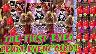 OMG!! THE FIRST EVER PENTA EVENT CARD IS FINALLY HERE!! \u0026 *NEW* VALENTINE'S DAY EVENT! WWE SuperCard