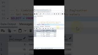 Using LIMIT and OFFSET for Pagination