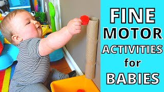 FUN AND EASY FINE MOTOR ACTIVITIES FOR BABIES AND TODDLERS | Part 1