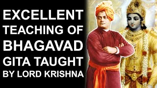 Excellent Teaching of Bhagavad Gita || Swami Vivekananda on Karma Yoga Taught by Lord Krishna