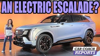 2025 Cadillac Escalade IQ Goes Electric With 750 HP, 55-Inch Screen