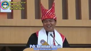 (Part 3) Nandai Dingen Ngkelengi Dibata - Johanes 14:15-21 - Pdt Krismas Imanta Barus di GBKP Jambi