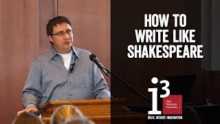 How to Write Like Shakespeare