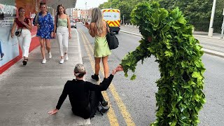 😂😆Bushman Funny Scare hot girls Prank39 #trynottolaugh#shorts #viral #funny #comedy part 39😂