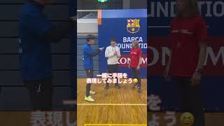 『デフリンピック』の手話を元サッカー日本代表の北澤豪さんと宮本恒靖さんに