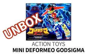 ACTION TOYS MINI DEFORMEO 宇宙大帝 GODSIMGA