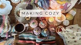 Creating Cozy Moments in Challenging Times | Cooking, Crochet, and a Birthday Cake - VLOG