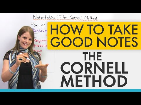 Why is the Cornell method a more effective note taking method than the mapping?