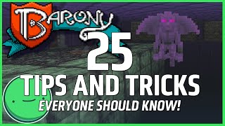 Barony - 25 Tips \u0026 Tricks EVERYONE should know