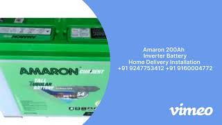 Amaron 200Ah Inverter Battery Prices Delivery Installation Replacement Service Near Me+91 9247753412