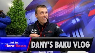 Daniil Kvyat's Azerbaijan GP Vlog