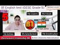 Full Test B1 English test (GESE Grade 5) | SELT British Citizenship| Trinity College London ILR UK