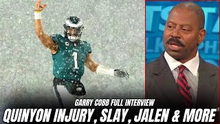 Garry Cobb REACTS to Eagles Iconic Snow Game Victory Over Rams, Hosting NFC Title Game \u0026 more