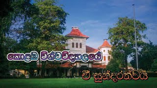 කොළඹ කැම්පස් එකේ ලස්සන | Beauty of Colombo University