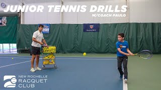 Junior Tennis Drills