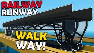 Lets Build A Deployable Runway Underside WALKWAY! - Stormworks build and rescue