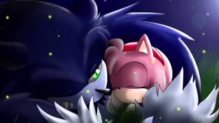 Sonic the werehog and Amy ❤️